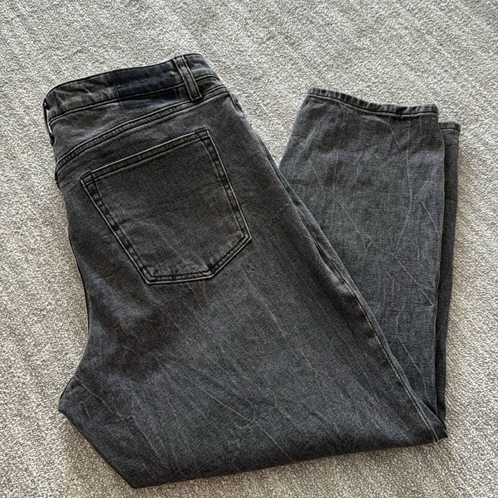 Abercrombie & Fitch High Rise Women Jeans - Dark Gray